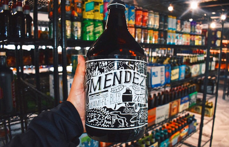 Mendez Fuel beer growler