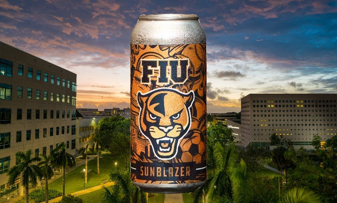 Sunblazer Golden Ale: A Panthers Brew