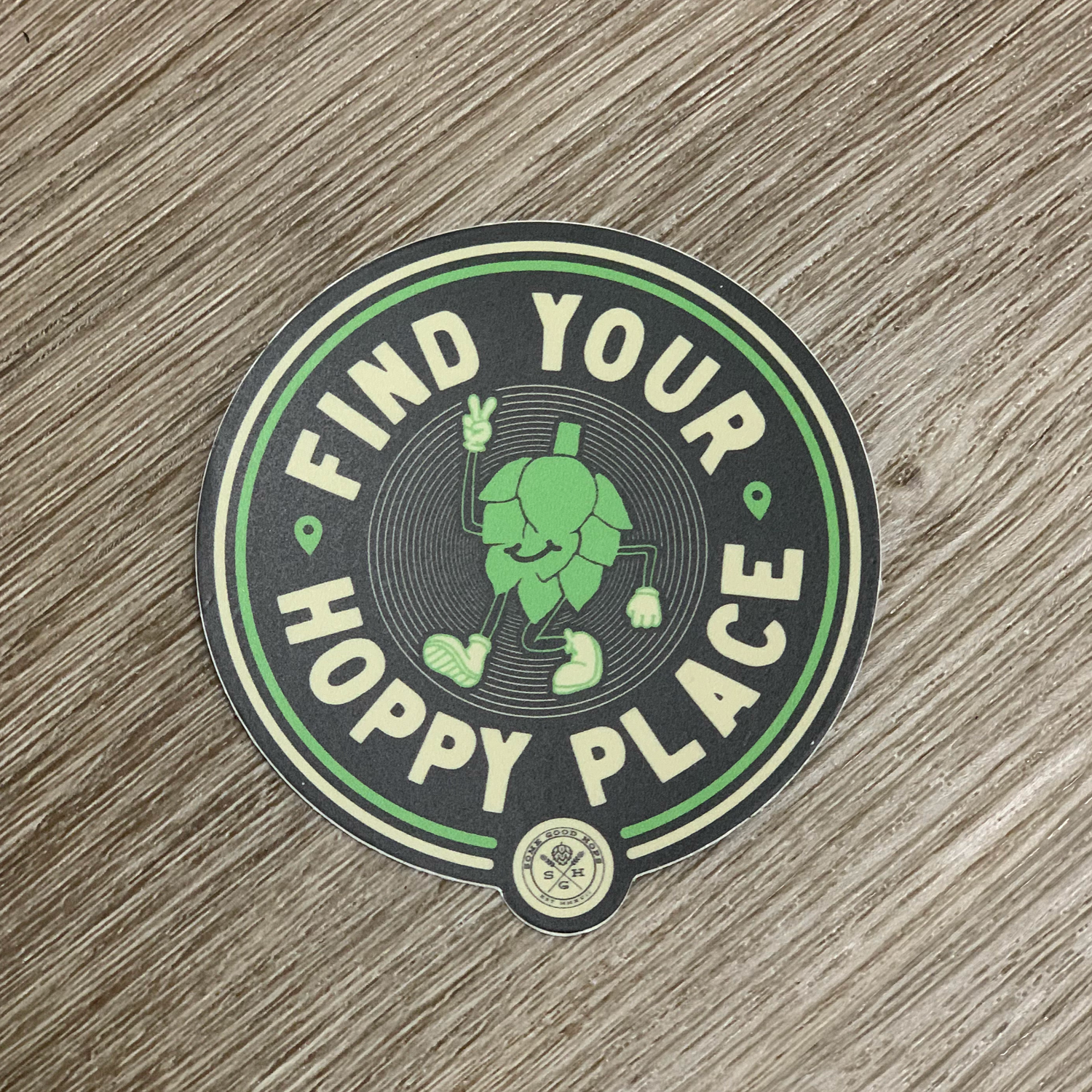 Some Good Hops Find Your Hoppy Place 1.0 Sticker