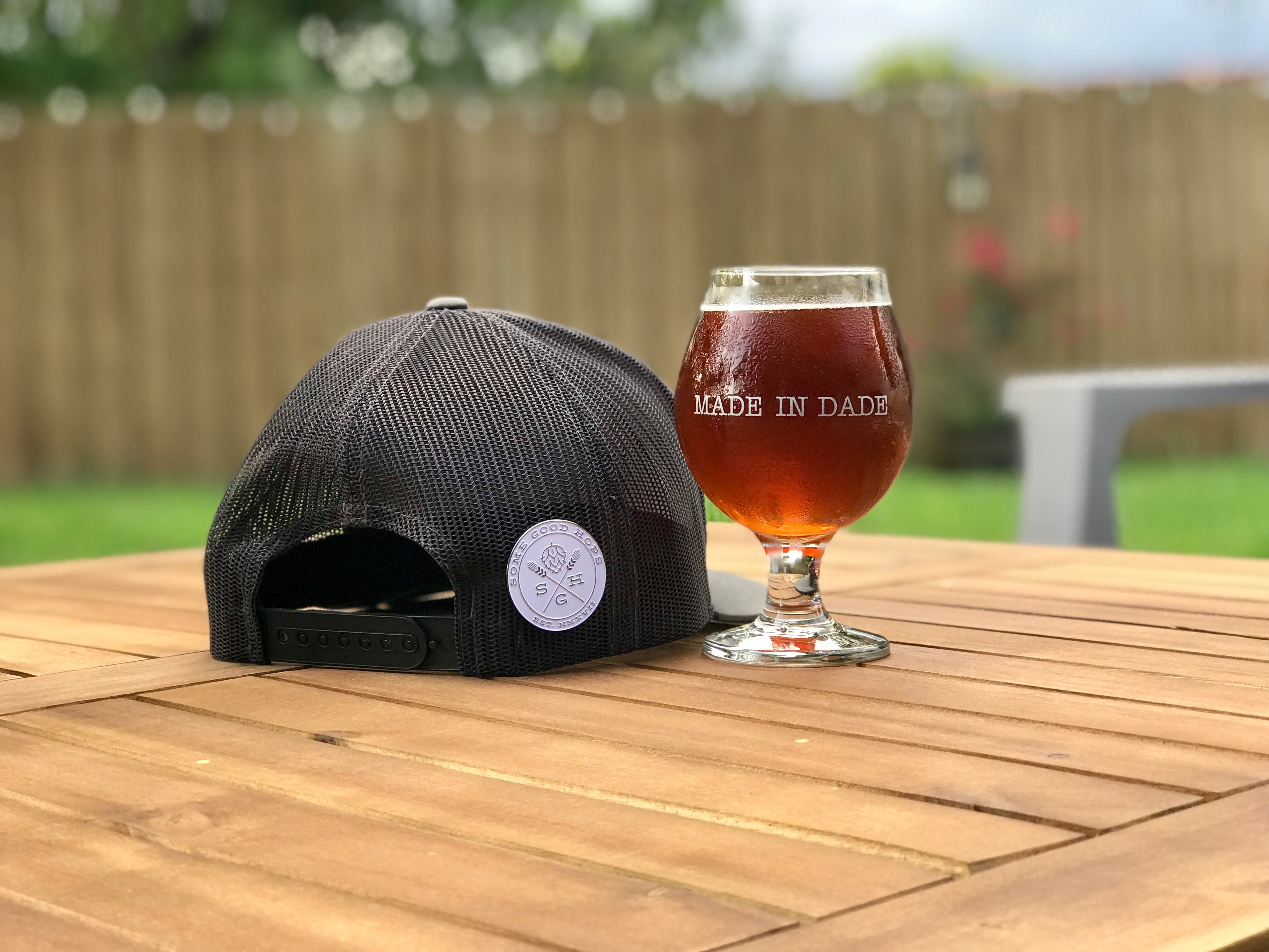 Some Good Hops White Logo Pin - Some Good Hops