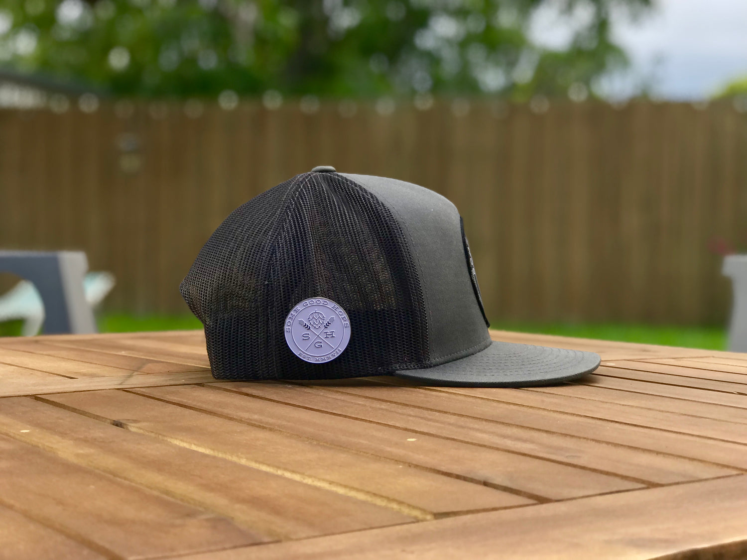 Some Good Hops White Logo Pin - Some Good Hops