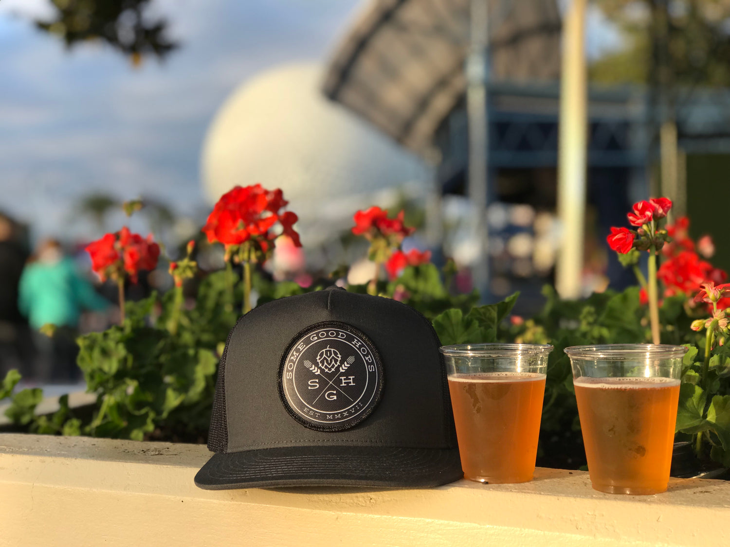 Some Good Hops Charcoal Grey Snapback Hat - Some Good Hops