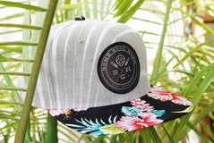Some Good Hops Floral Snapback Hat
