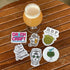 6-Pack of Some Good Hops Stickers - Some Good Hops