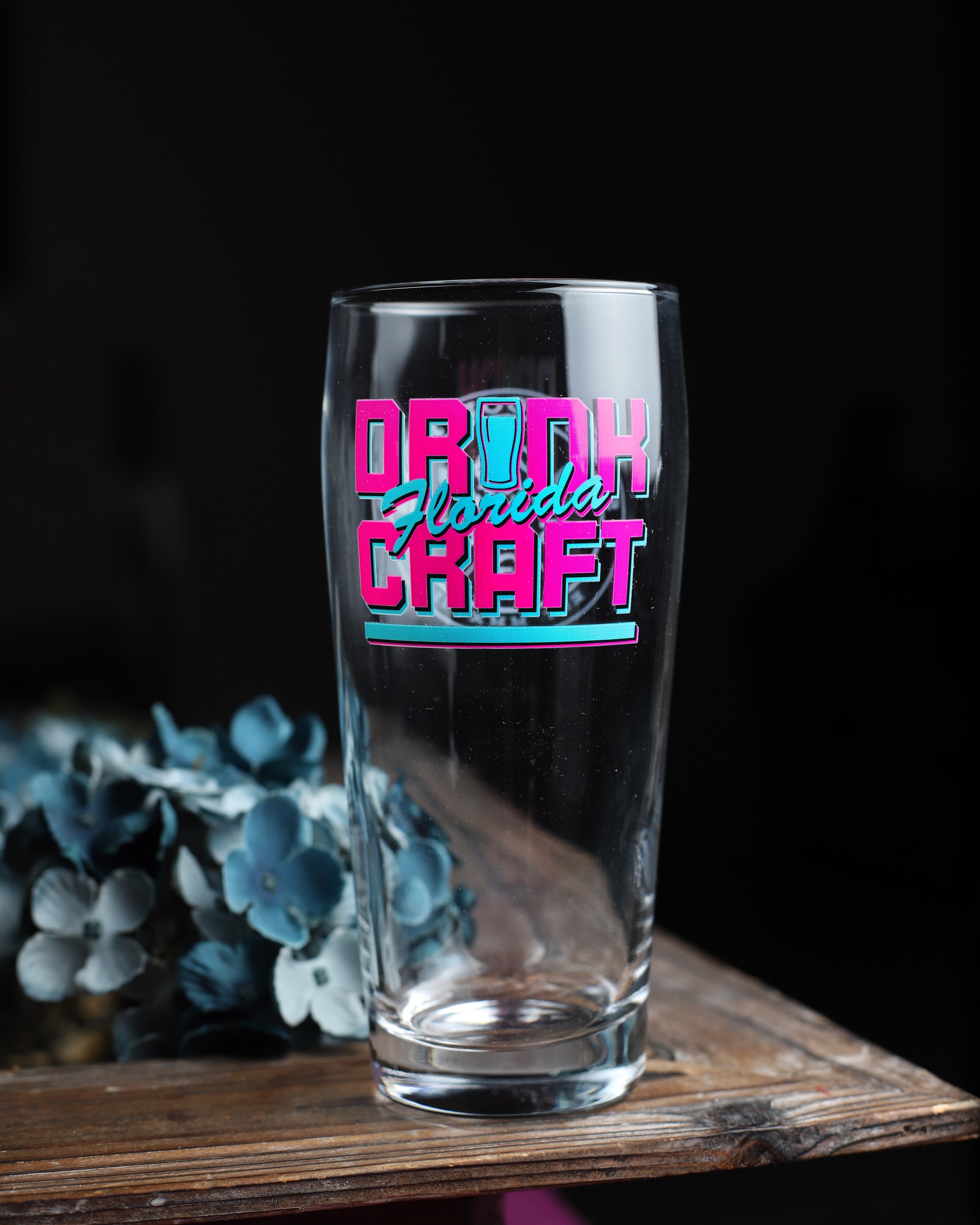 Drink Florida Craft Libbey 16 oz Beer Glass - Some Good Hops